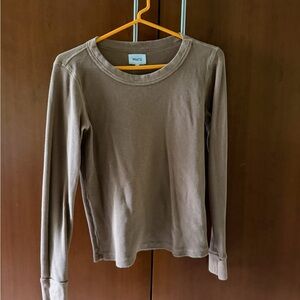 MATE the Label Organic Thermal Crew Neck XS